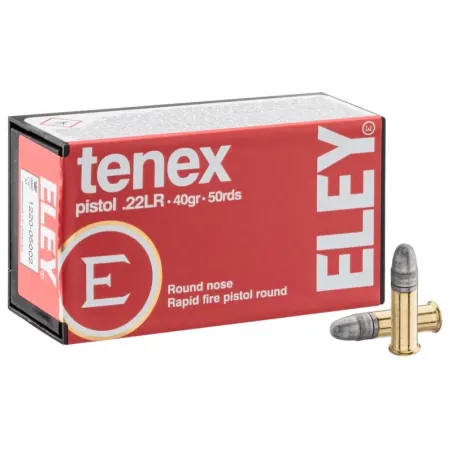 Cartouches Eley Tenex Pistol cal. 22 LR 