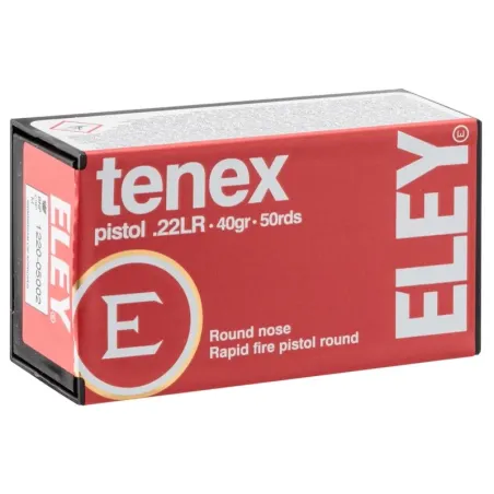 Cartouches Eley Tenex Pistol cal. 22 LR 