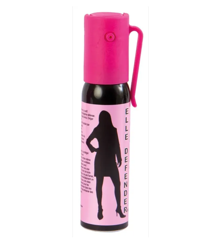 Aérosol Elle Defender gel poivre rouge - 25 ml 