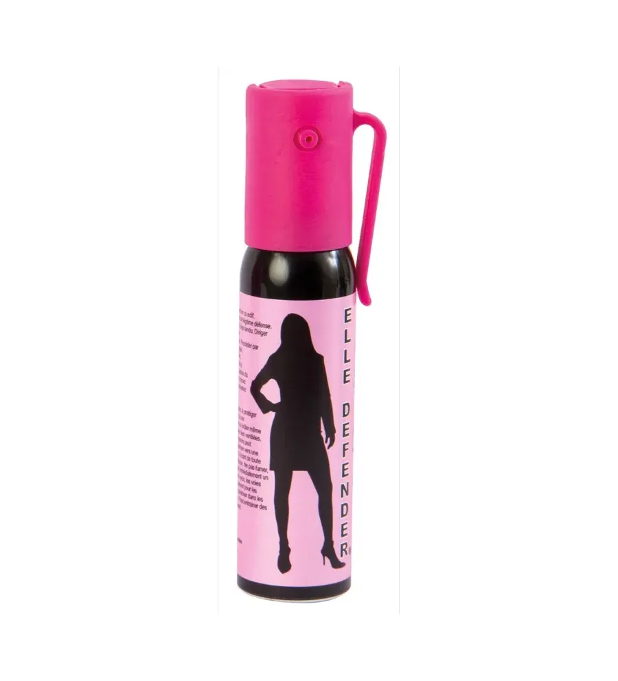 Aérosol Elle Defender gel poivre rouge - 25 ml Aérosol Elle Defender gel poivre rouge - 25 ml