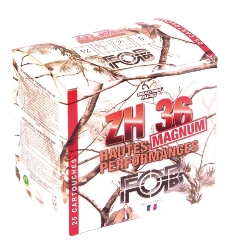 Cartouches Fob ZH Acier haute performance Magnum - 12/76  