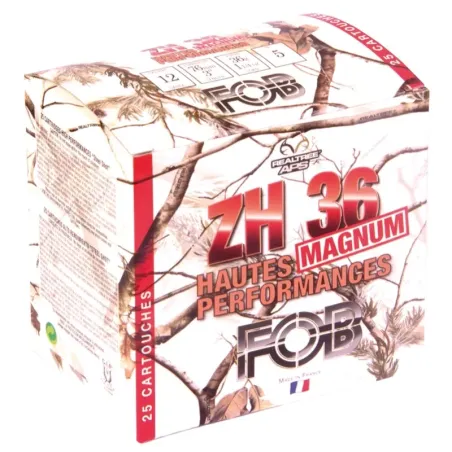 Cartouches Fob ZH Acier haute performance Magnum - 12/76  