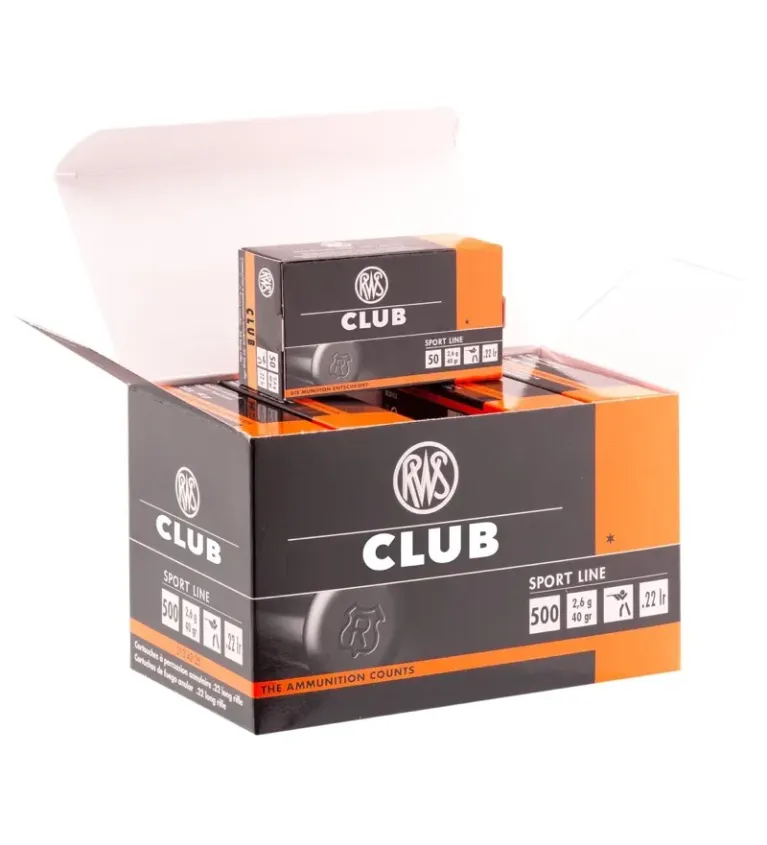 Cartouches 22lr RWS Club 