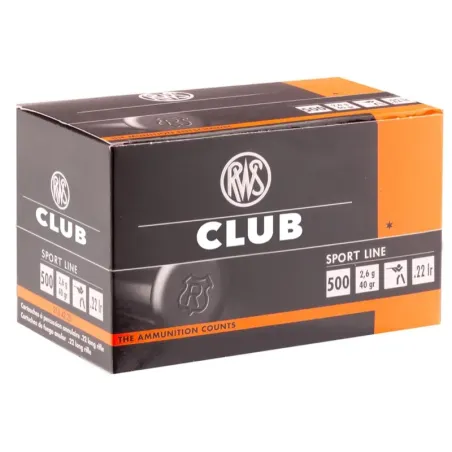 Cartouches 22lr RWS Club 