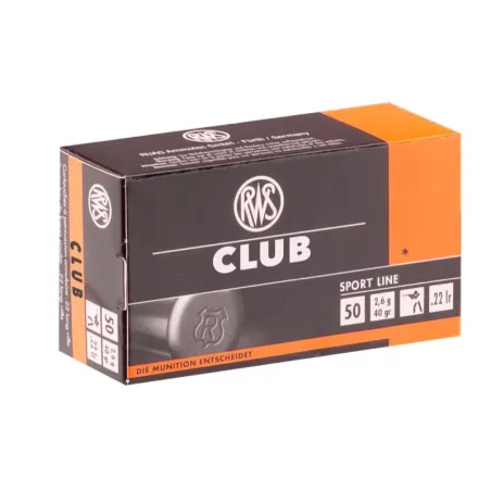 Cartouches 22lr RWS Club 