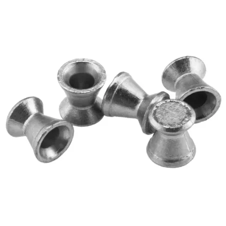 Boîte de 500 plombs diabolos basic plats cal. 4,5 mm 