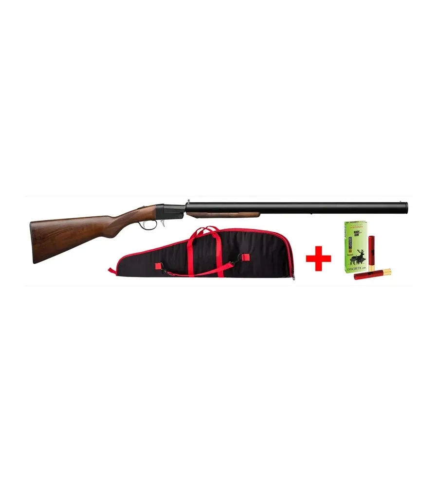 Fusil pliant monocoup Yildiz Cal. 410-76 + Fourreau + 10 Cartouches Fusil pliant monocoup Yildiz Cal. 410-76 + Fourreau + 10 Cartouches