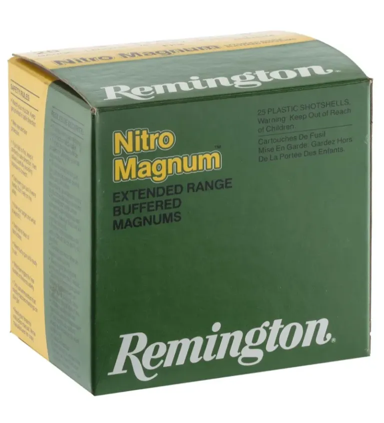 Cartouches Remington Nitro Magnum longue distance 20/76 