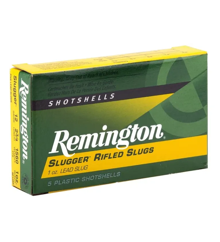 Cartouche Remington à balle slug - Cal. 12/70 