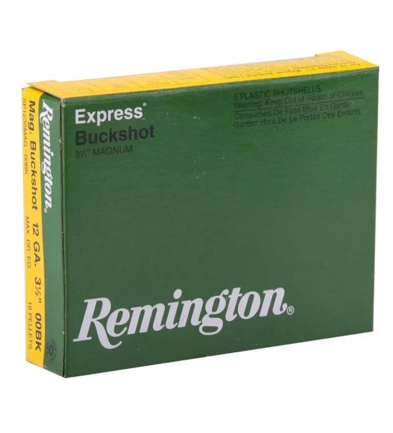 Cartouches Remington Suprême chevrotines Magnum - 12/76 ou 12/89  
