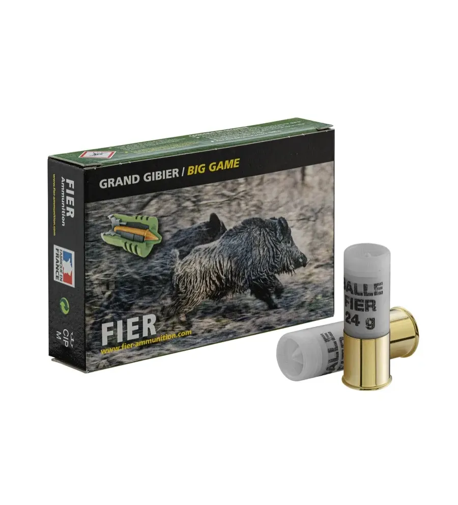 Cartouches Fier à balle Classic light  24 g -  Cal.12/70 