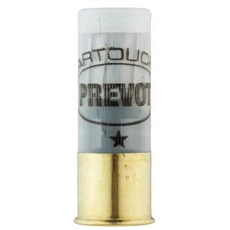 Cartouche Prevot Subsonique V12 demi-blindée expansive - Cal. 12/67 