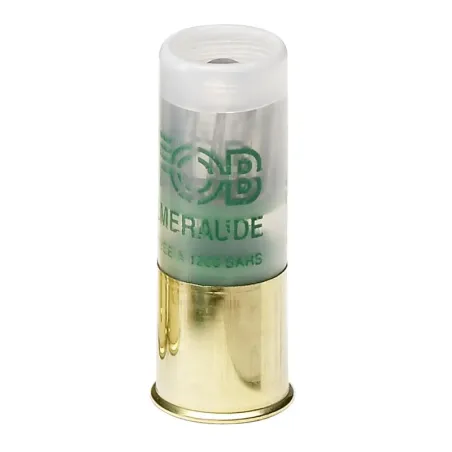 Cartouche Fob émeraude à balle Brenneke - Cal. 12/70 