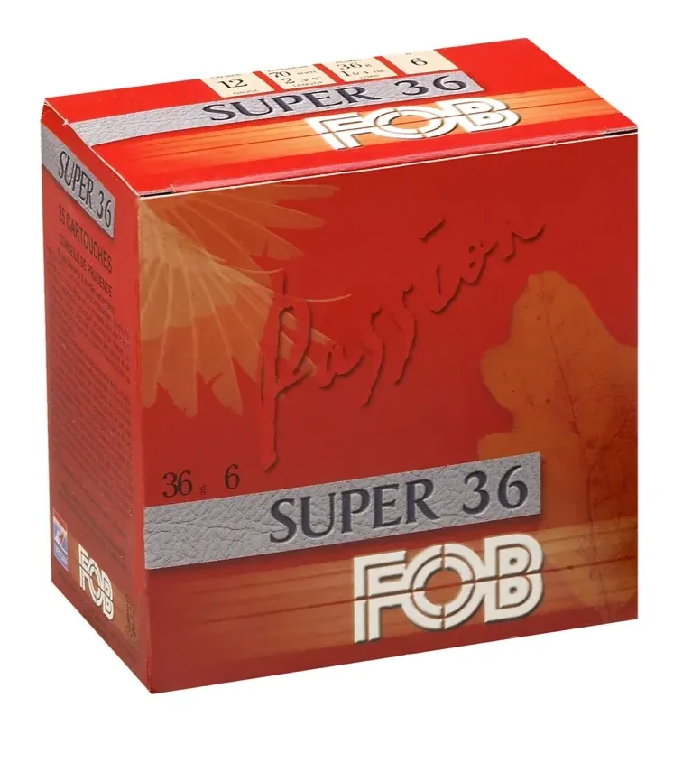 Cartouches Fob Passion Super 36 -  Cal. 12/70  