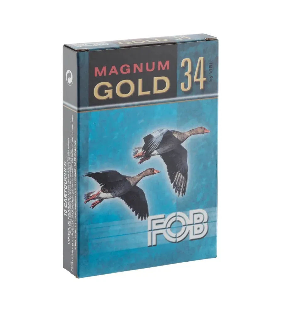 Cartouches Fob Gold 34 Magnum - Cal. 20-76 Cartouches Fob Gold 34 Magnum - Cal. 20-76