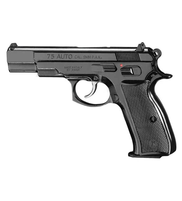 Pistolet 9 mm à blanc Chiappa CZ75 W bronzé 