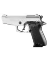 Pistolet 9 mm à blanc Chiappa 85 auto nickelé 