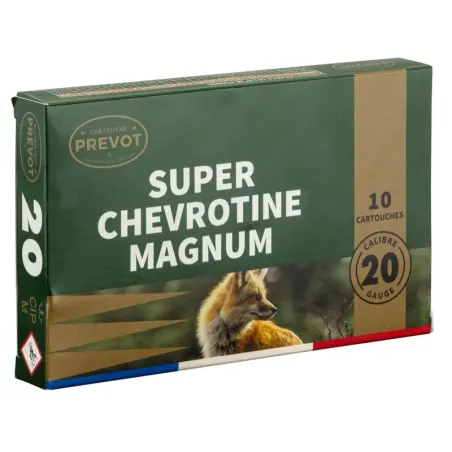 Cartouches Prevot chevrotines 20/76  