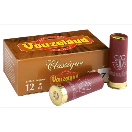 Cartouches Vouzelaud - Classique petit culot - Cal. 12/65  