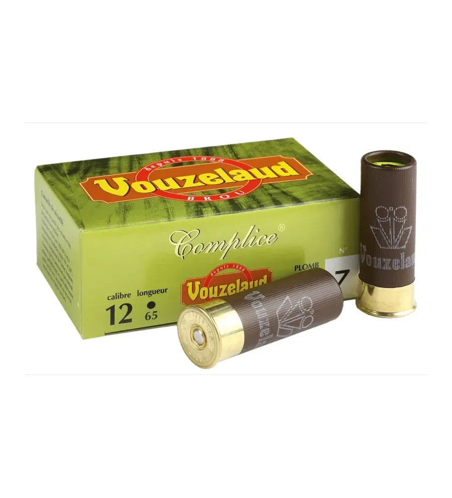 Cartouches Vouzelaud - Complice 65 - Cal. 12/65 Cartouches Vouzelaud - Complice 65 - Cal. 12/65