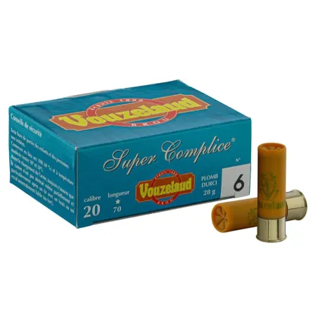 Cartouches Vouzelaud - Super Complice 70 - Cal. 20/70  