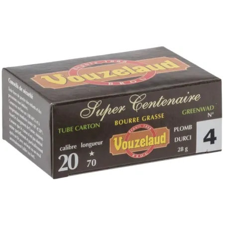 Cartouches Vouzelaud - Super Centenaire - Cal. 20/70  