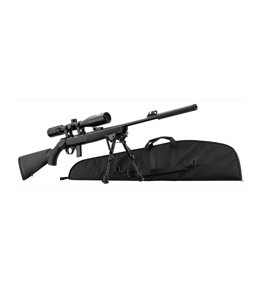 Pack carabine Mossberg Sniper synthétique cal. 22 LR 