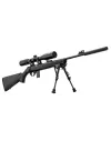 Pack carabine Mossberg Sniper synthétique cal. 22 LR 