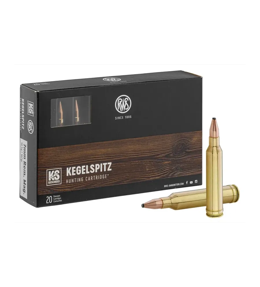 Balles de chasse RWS Cal. 7 mm Rem Mag Balles de chasse RWS Cal. 7 mm Rem Mag