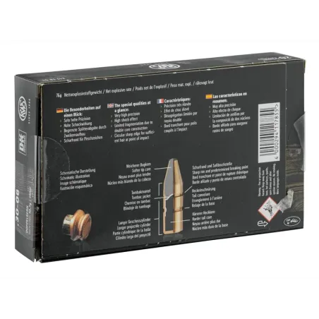 Balle de chasse RWS Cal. 30. 06  
