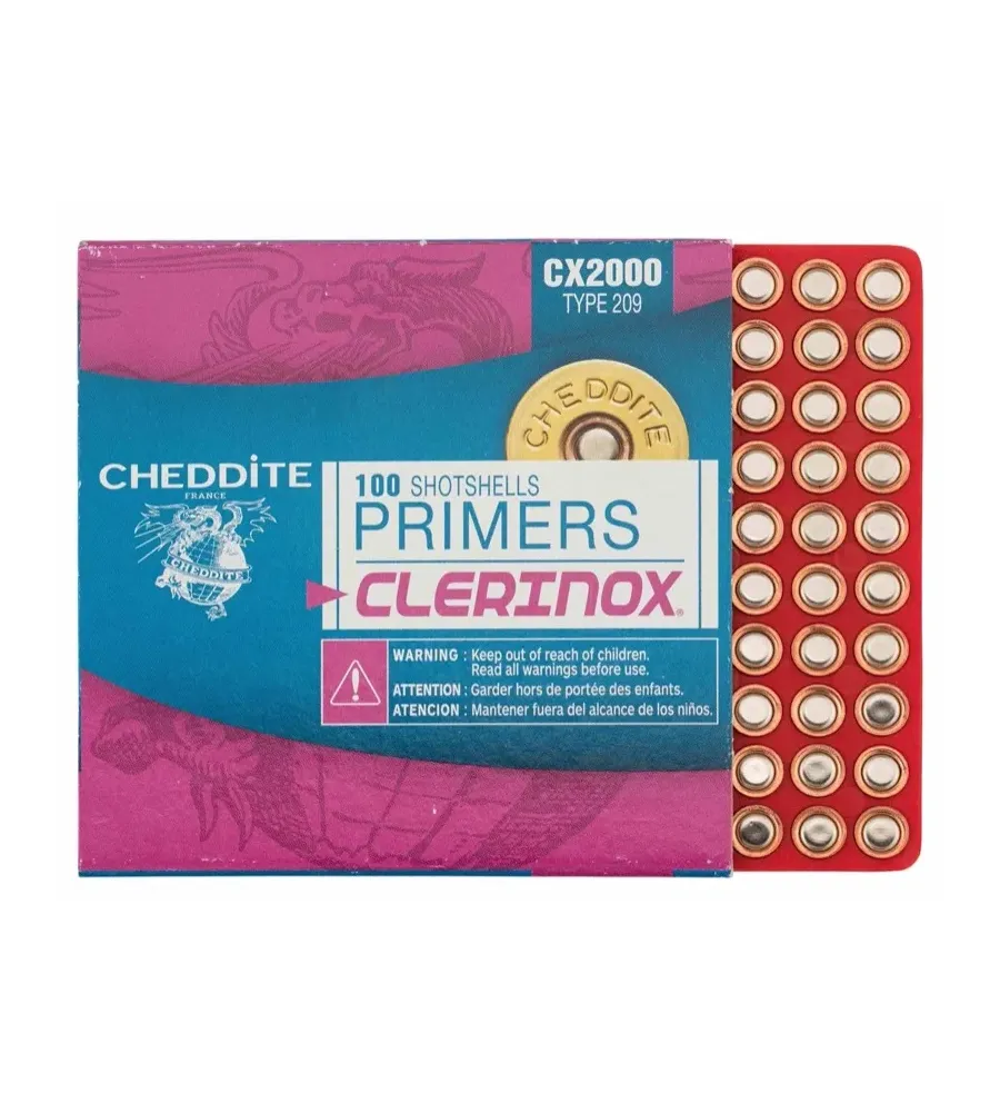 Amorces Nobel Chasse Cheddite Type 209 Amorces Nobel Chasse Cheddite Type 209