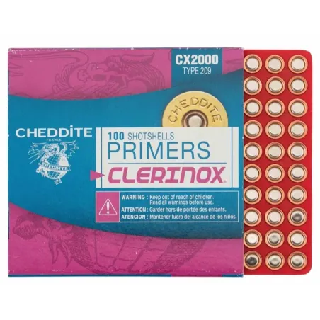 Amorces Nobel Chasse Cheddite Type 209 