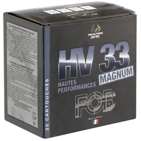 Cartouches Fob HV 33 Acier haute performance Magnum - 12/76  
