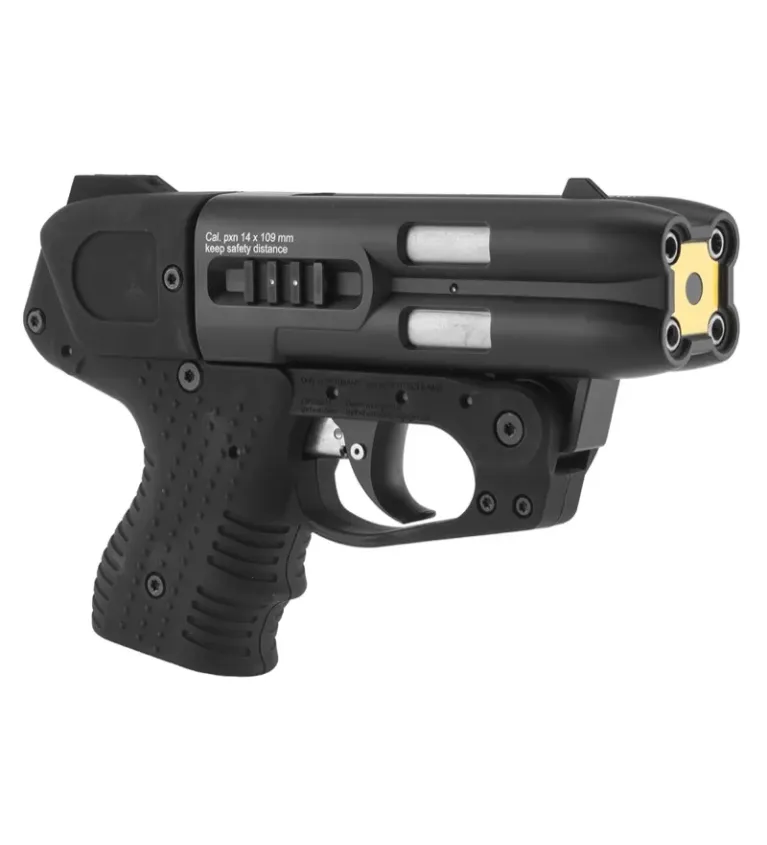 Pistolet jet protecteur JPX 4 compact + 4 cartouches OC - Piexon 