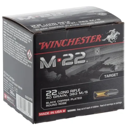 Cartouches M22 cal. 22 LR 