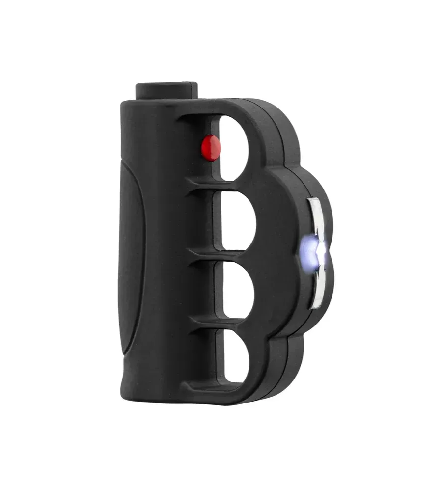 Electrochoc poing americain 2 800 000 volts rechargeable Electrochoc poing americain 2 800 000 volts rechargeable