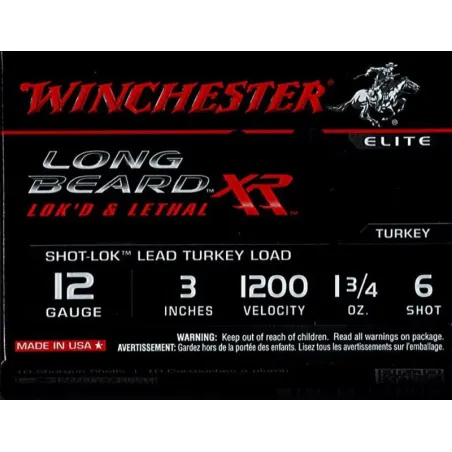 Cartouches Winchester XR long beard - 12/76  