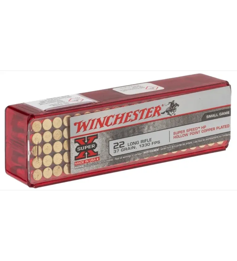 Cartouches Super X cal. 22 LR 