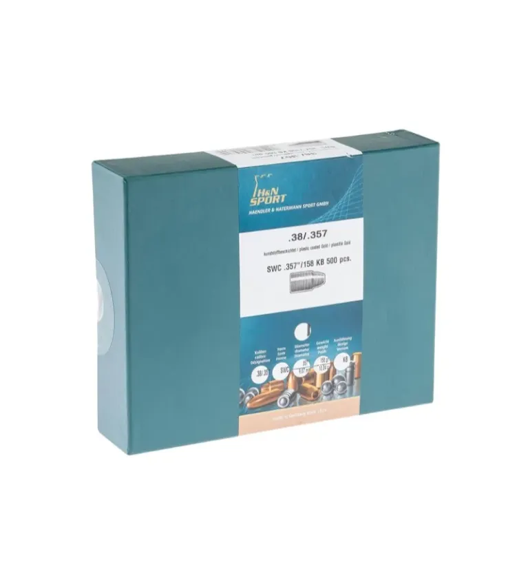 Ogives H&N - high speed - semi wad cutter 