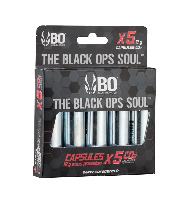 5 sparclettes 12 g de CO2 