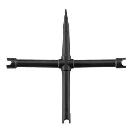 Clef démonte cheminée Pedersoli cruciforme universelle 