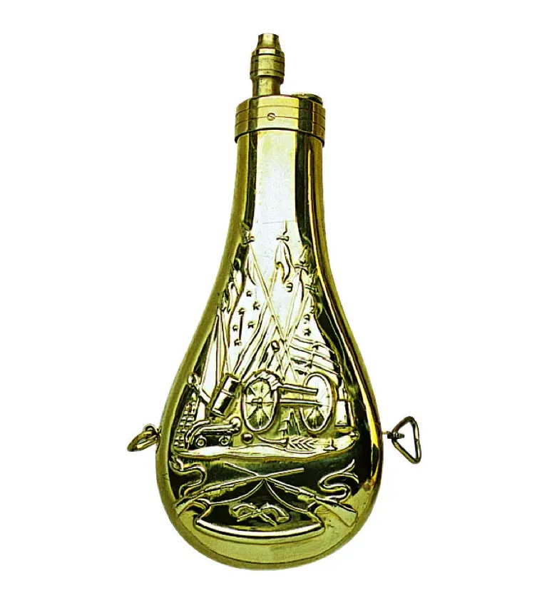 Poire à poudre réglable en laiton Walker 
