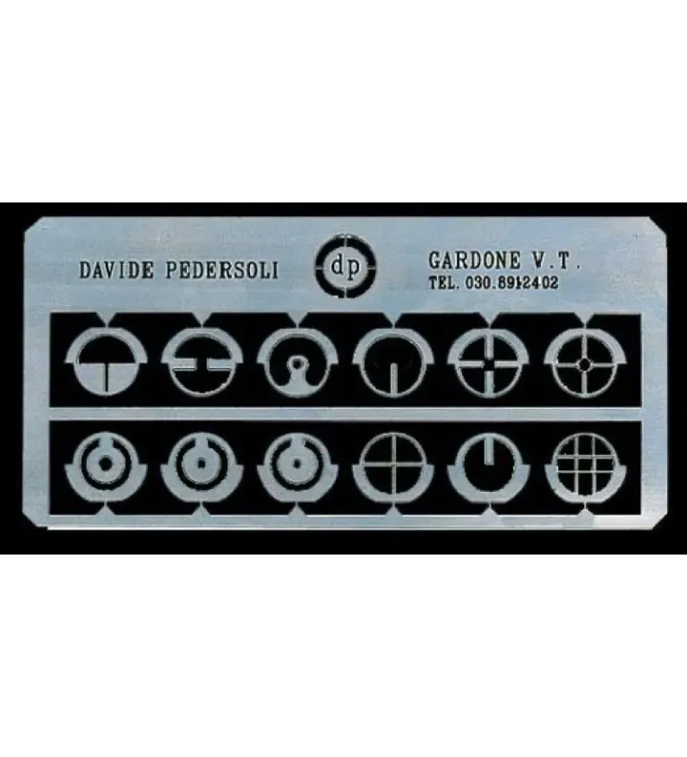 Kit 12 inserts interchangeables - Davide Pedersoli 