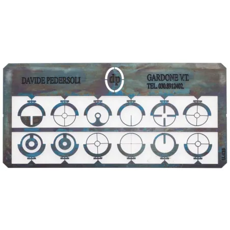 Kit 12 inserts interchangeables - Davide Pedersoli 