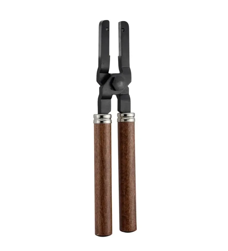 Pince à manche en bois pour moule acier 