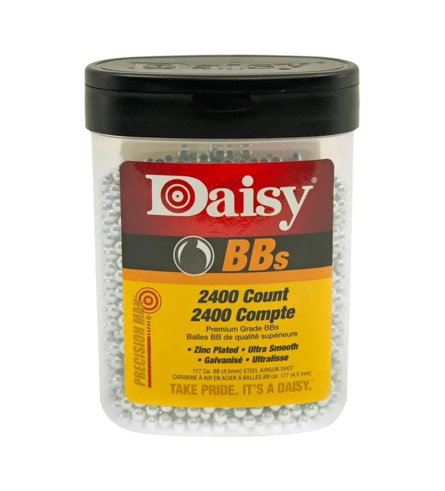 Boîte de 2400 BB's acier cal. 4.5 mm Boîte de 2400 BB's acier cal. 4.5 mm