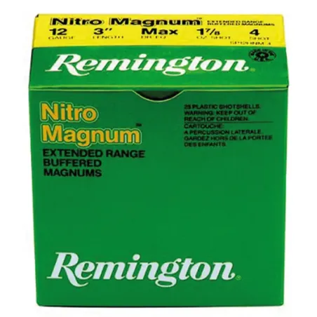 Cartouches Remington Nitro Magnum longue distance - 12/76  