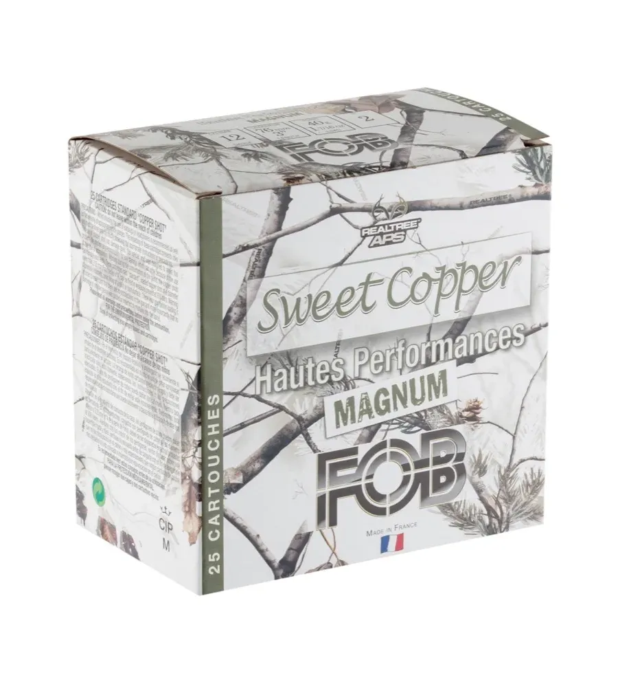 Cartouches Fob Sweet Copper Magnum 40 - 12/76 Cartouches Fob Sweet Copper Magnum 40 - 12/76