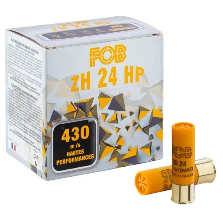 Cartouches Fob ZH Acier haute performance - Cal. 20/70  