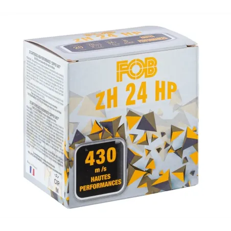 Cartouches Fob ZH Acier haute performance - Cal. 20/70  